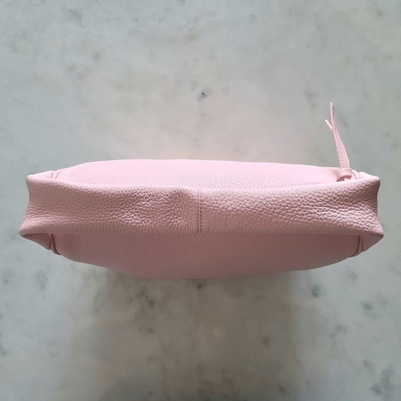 BY FAR Cush Flat Grain Leather Bag, Pink, NWT - Picture 15 of 16